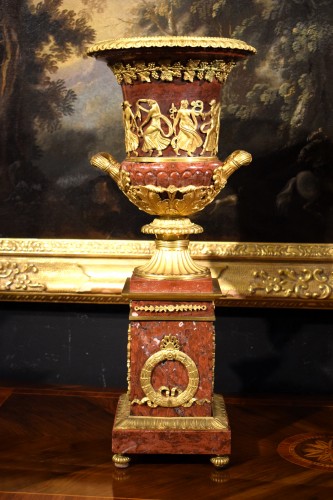 XIXe siècle - Paire de vases Médicis Empire - France, début XIXe siècle